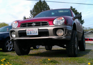 6" EJ  lift with 6" subframe blocks